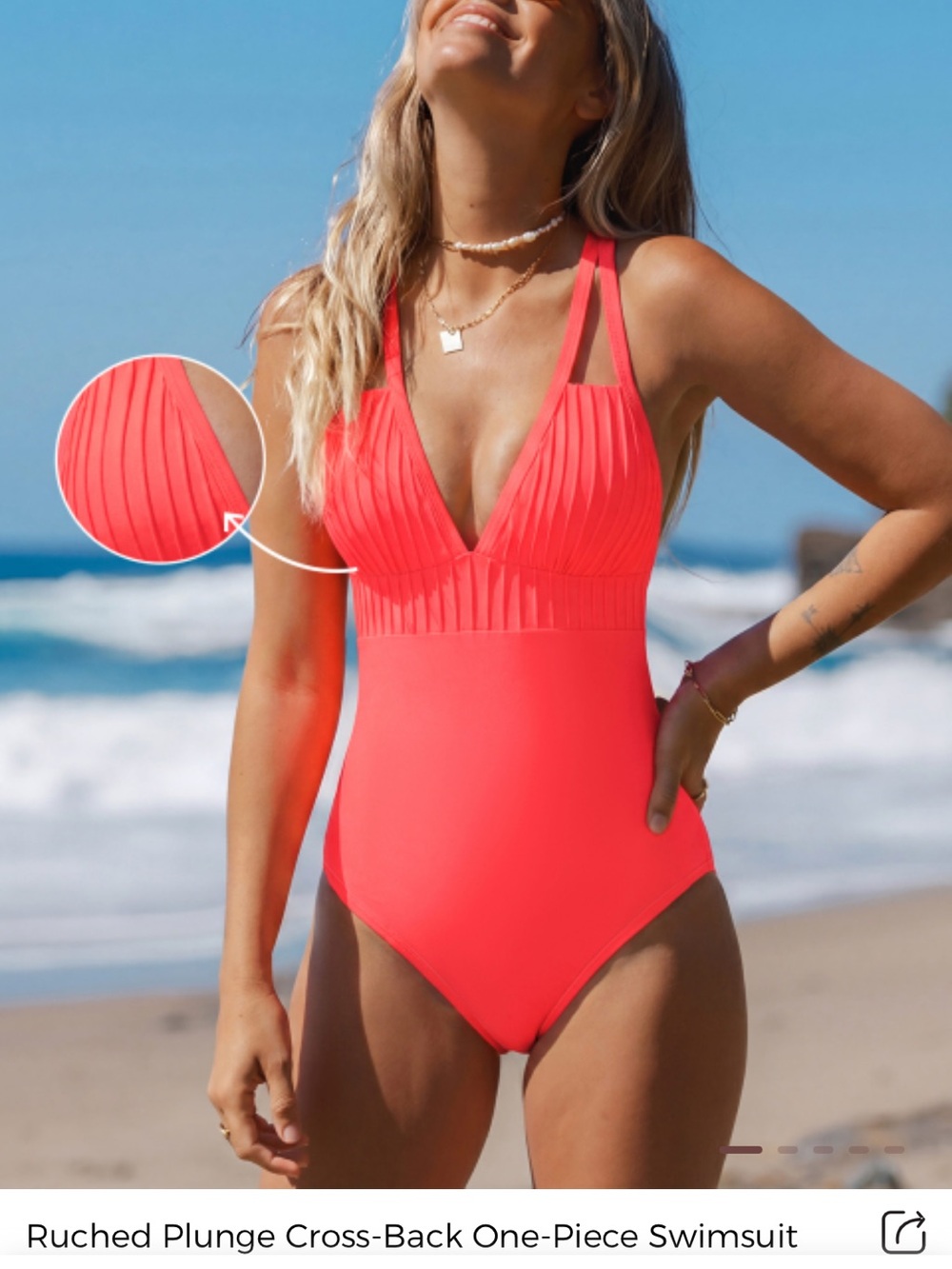 NWT Popvil XL one piece swimsuit
